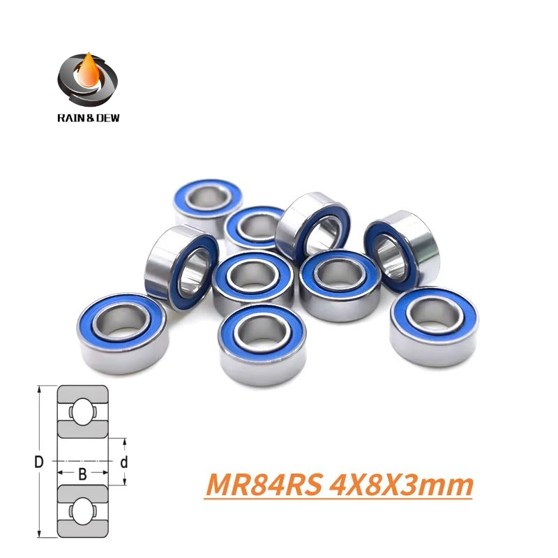 Sealed Ball Bearing Kit For Axial 1/10 Capra 4WS 1.9 RC Crawler Upgrade Parts With Storage Box ABEC-7