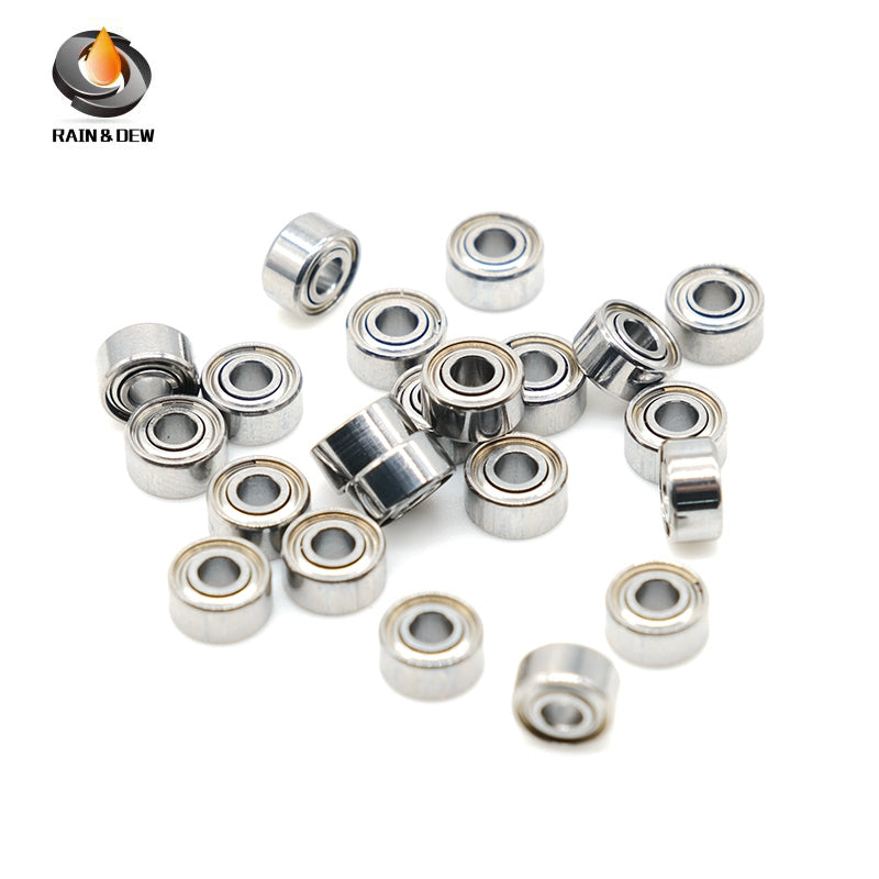 10Pcs MR52ZZ ABEC-9 Bearings, 2x5x2.5 mm High-Speed Nail Drill Handpiece Bearings - No Heat, Longer Life, More Stable & Smooth