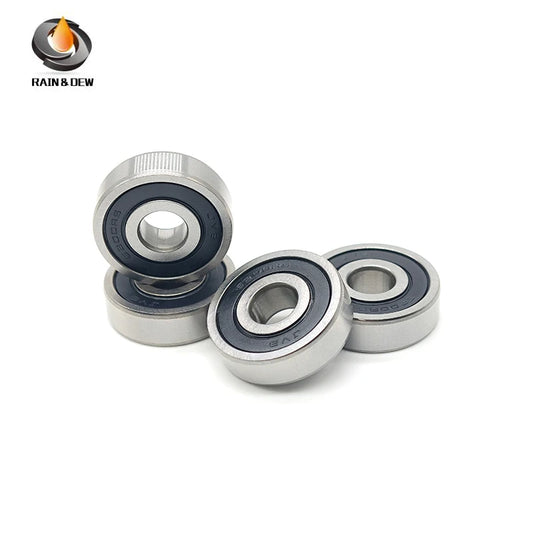 5PCS 6200RS 10X30X9 mm Deep Groove Bearing ABEC-7 Ball Bearings 6200-2RS 6200RZ 180200 RZ RS 6200 2RS EMQ Quality