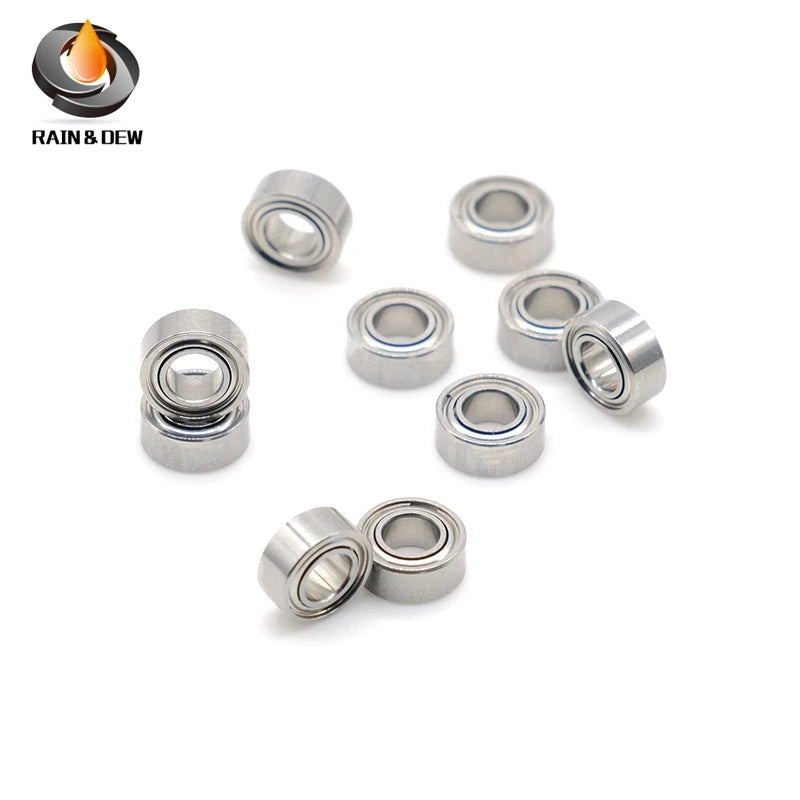 SMR63ZZ 3*6*2.5 L-630ZZ WA673ZZA 3x6x2.5mm Miniature Stainless Steel Bearing 440C Material