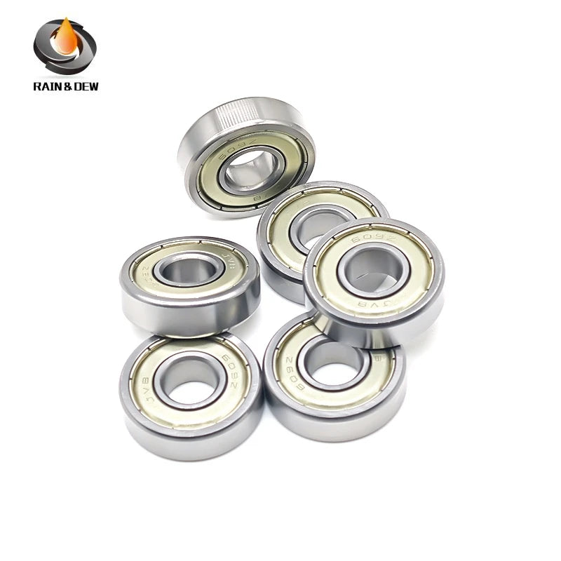 10PCS 609 Bearing ABEC-7 9x24x7 mm Miniature 609 Z ZZ Ball Bearings 609ZZ