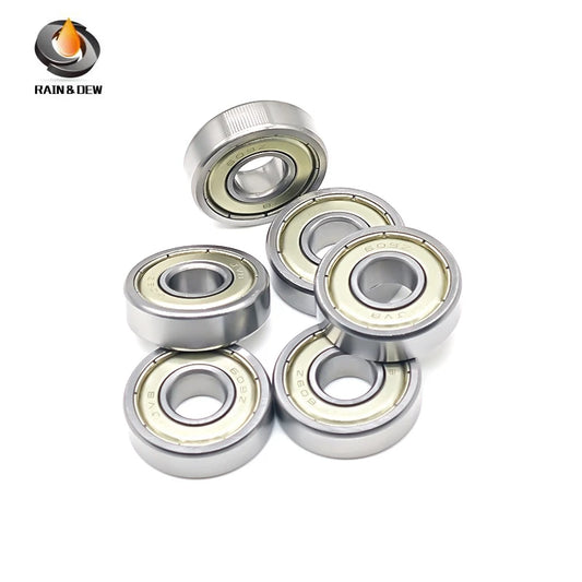 10PCS 609 Bearing ABEC-7 9x24x7 mm Miniature 609 Z ZZ Ball Bearings 609ZZ