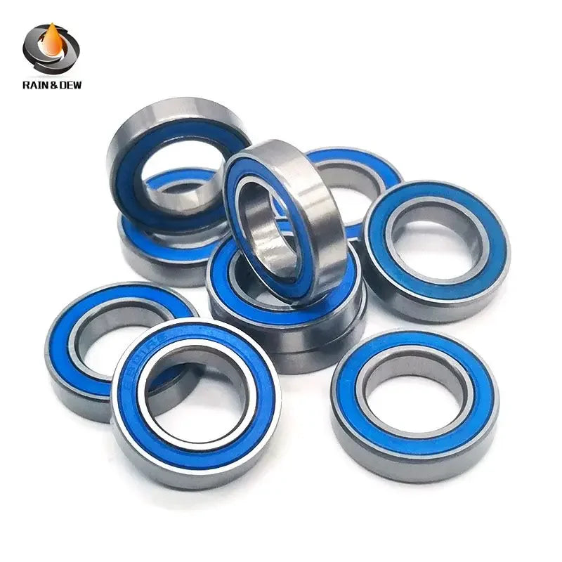 10Pcs 12x21x5 6801RS-Blue Bearing ABEC-7 Thin Section 6801-2RS Ball Bearings 61801 RS 6801 2RS With Blue Sealed L-2112DD