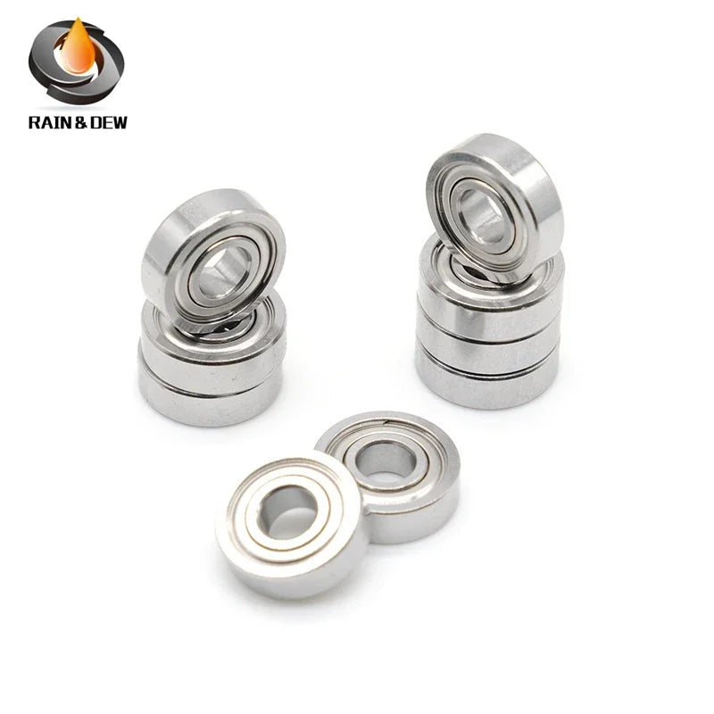 Desktop 3D Printer Special Bearing 624ZZ (10PCS) 4X13X5mm Mute Ball Bearings 624 For Kossel Mini Prusa i3 Parts Free Shipping