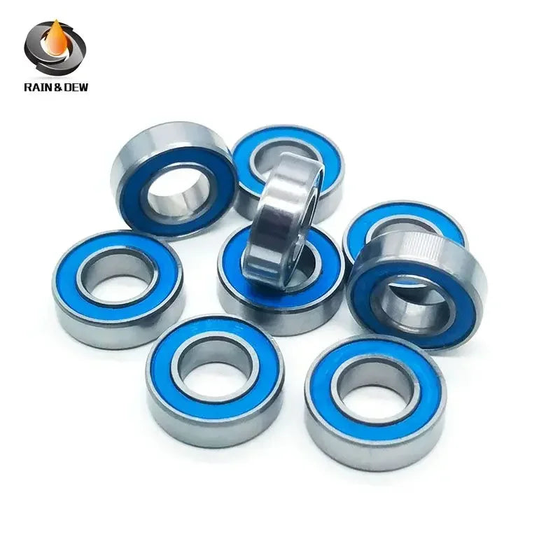MR85RS-Blue Bearing ABEC-7 (10PCS) 5X8X2.5 mm Miniature MR85-2RS Ball Bearings Blue Rubber Sealed