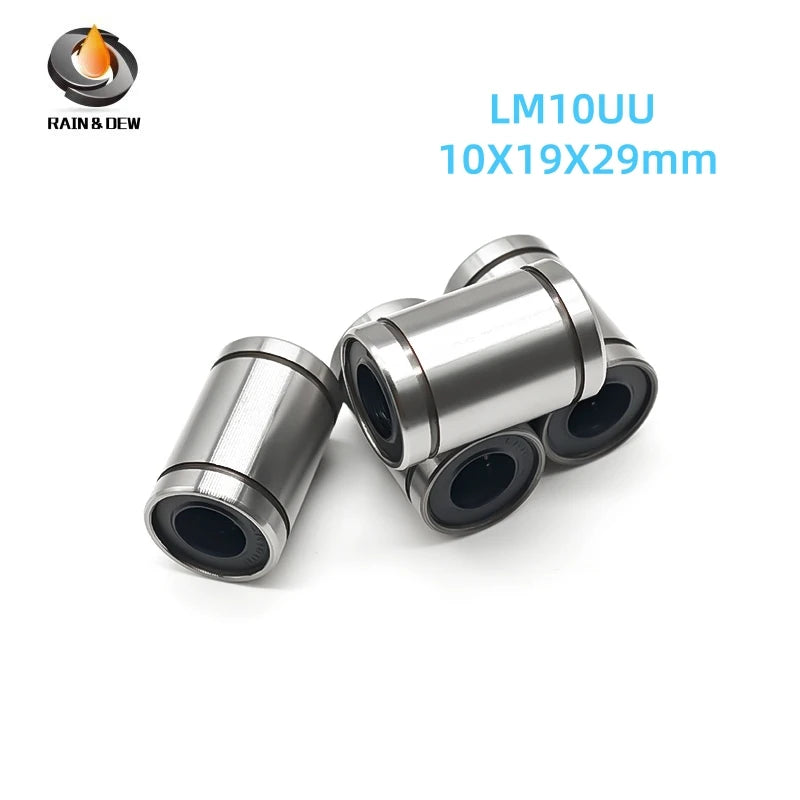 1/2P Linear Bearing LM5UU LM8UU LM10UU LM12UU LM20UU 6mm 8mm 10mm 12mm 16mm 20mm For 3D Printer CNC DIY Slide Guide Precision