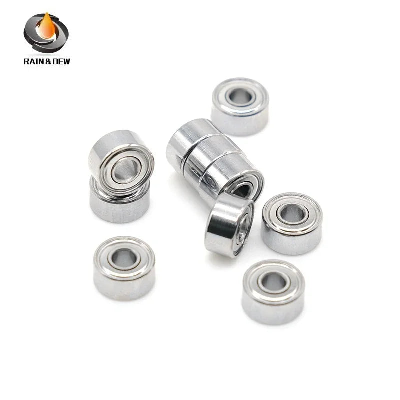 10PCS S693ZZ 3X8X4 mm Stainless Bearing ABEC-9 Stainless Steel Ball Bearings Shielded High Precision 440C