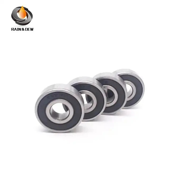 5pcs 6201RS 12x32x10 mm Deep Groove Ball Bearing Motor Grade 6201-RS 12*32*10mm High Quality Bearing Steel