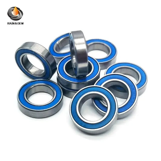 10Pcs 12x21x5 6801RS-Blue Bearing ABEC-7 Thin Section 6801-2RS Ball Bearings 61801 RS 6801 2RS With Blue Sealed L-2112DD