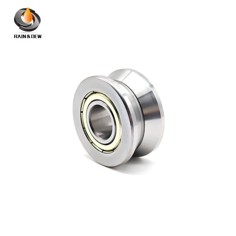 1Pcs/2Pcs  LV202-41ZZ 15x41x20 mm V Groove Guide Roller Bearings ABEC-7