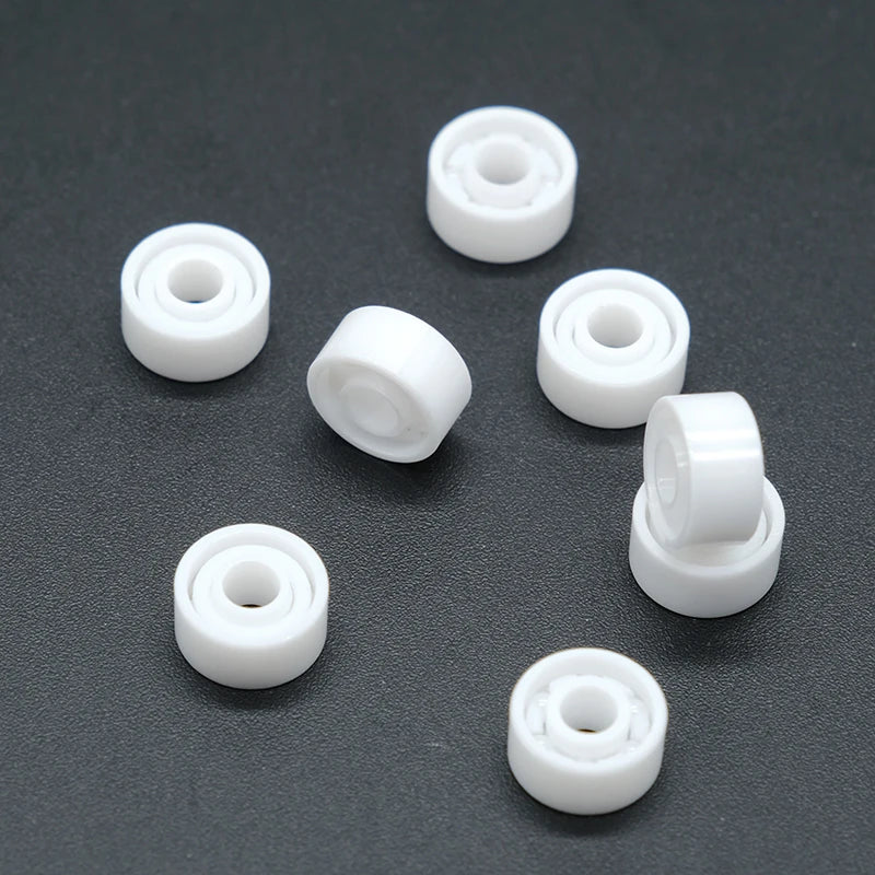 1/2Pcs Full Ceramic Bearing 4*7*2.5mm Ceramic ZrO2 Bearing MR74CE For Fishing Reel
