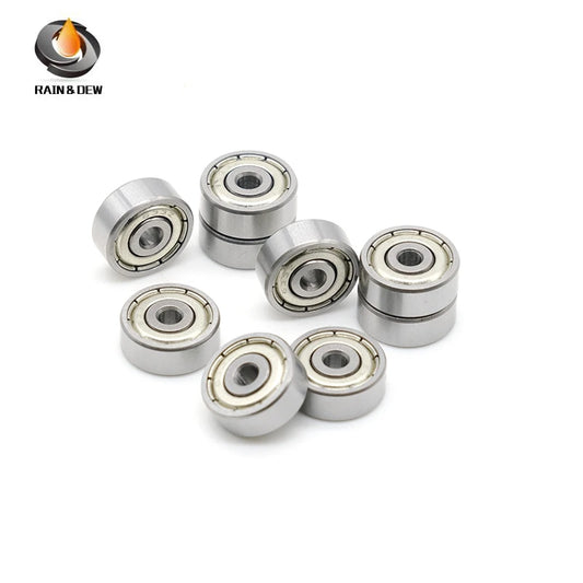 10PCS 633ZZ 3X15X5 mm Miniature Bearings Ball Bearing ABEC-7 Toy Motor Model Small Bearing 633-ZZ