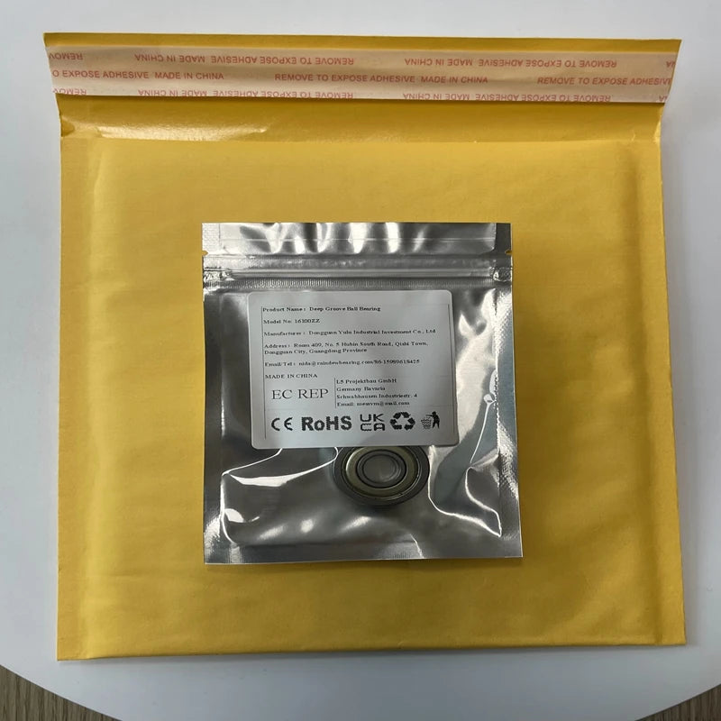 8PCS Deep Groove Ball Bearings 16100ZZ 10x28x8mm ABEC-7 Bike Wheels Bottom Bracket Repair Bearing