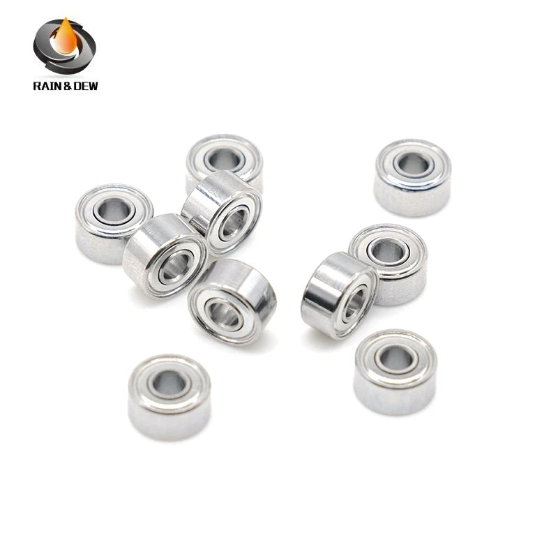 10PCS 693ZZ 3X8X4 mm Bearing ABEC-9 Miniature Engine 693 ZZ Ball Bearing 619/3ZZ R-830ZZ EMQ Motors Fans 693Z 693