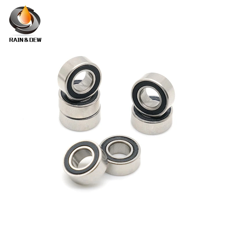 684-2RS Bearing 4*9*4mm ( 10 PCS ) ABEC-7 Miniature 684RS Bearing Steel Ball Bearings L-940DD