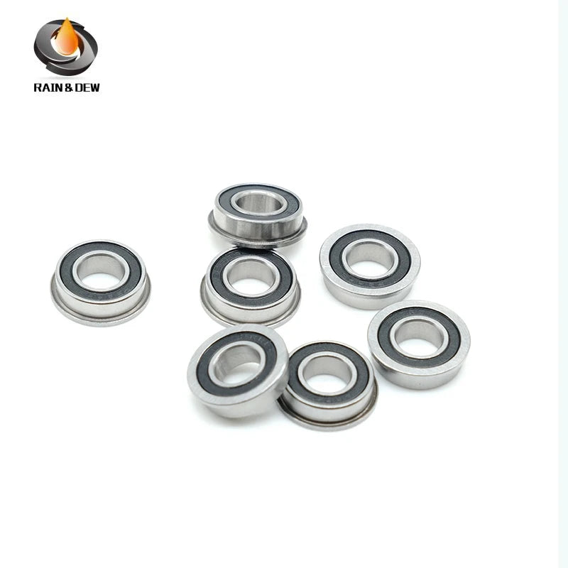 10 Pcs F688 2RS 8x16x5mm ABEC-7 Flanged Ball Bearings for VORON 0 3D Printer Replacement Parts