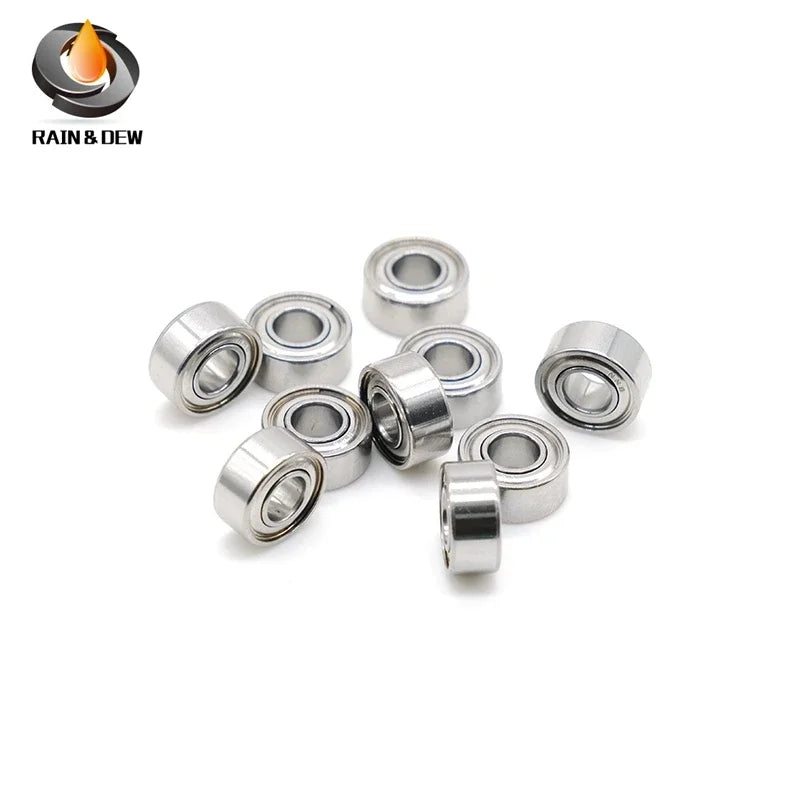 10Pcs Stainless Steel SMR104ZZ ABEC-7 Bearing Bearing 4*10*4 mm Ball Bearings Shielded SMR104Z SMR104 Z MR104ZZ