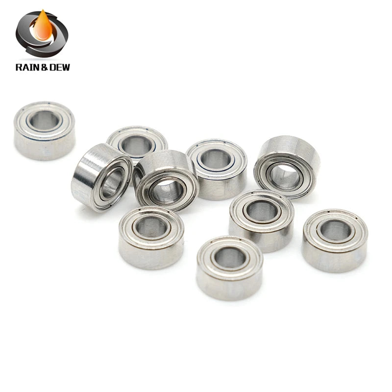 10PCS 684ZZ Bearing 4X9X4 mm ABEC-9  Miniature 684Z Ball Bearings  Fans Hobby Emax Motor Quadcopter