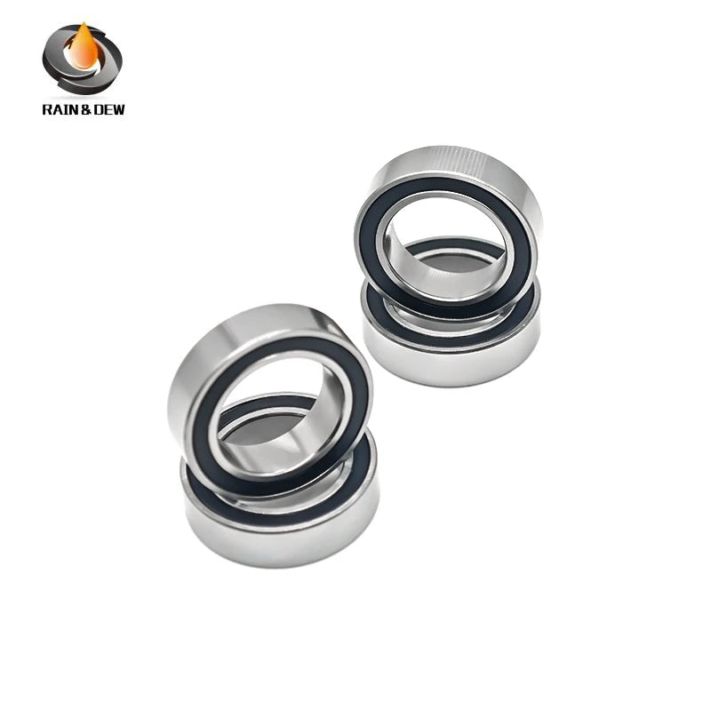 4/10P 638 Series Deep Groove Ball Bearing ABEC-7 63800RS10x19x7  63801RS 12x21x7  63802RS 15x24x7  63803RS 17x26x7 Rubber Sealed