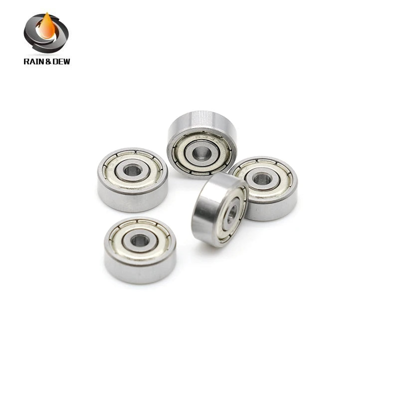 10PCS 633ZZ 3X15X5 mm Miniature Bearings Ball Bearing ABEC-7 Toy Motor Model Small Bearing 633-ZZ