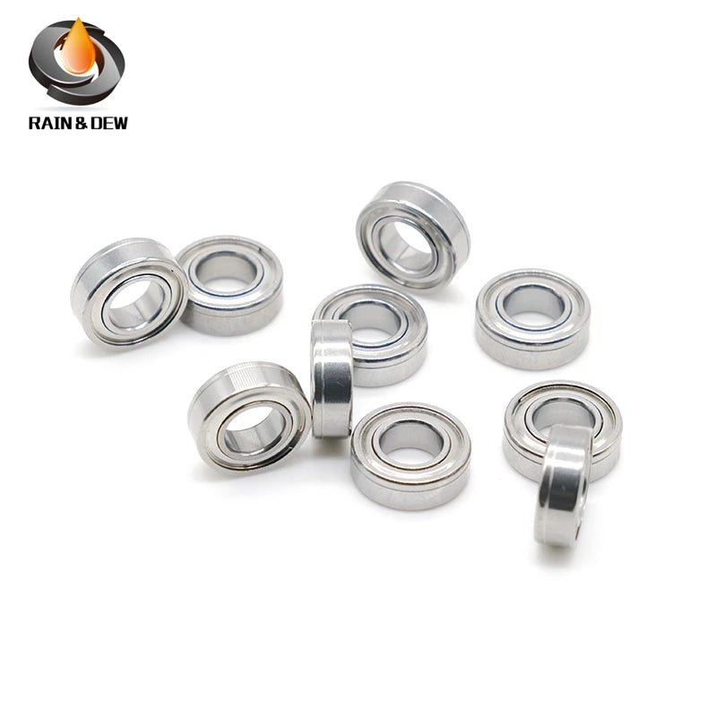 10Pcs MR128ZZ Ball Bearing 8x12x3.5 mm  ABEC-7 Miniature Metric Chrome Steel L-1280ZZ W678ZZA