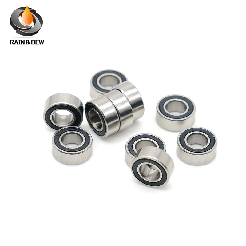 684-2RS Bearing 4*9*4mm ( 10 PCS ) ABEC-7 Miniature 684RS Bearing Steel Ball Bearings L-940DD