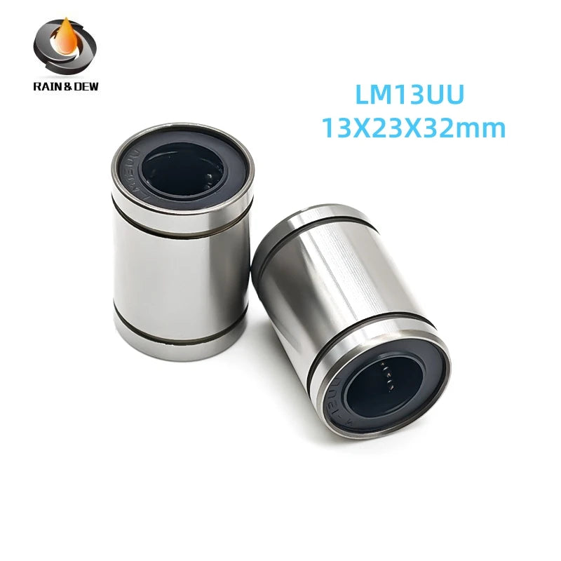 1/2P Linear Bearing LM5UU LM8UU LM10UU LM12UU LM20UU 6mm 8mm 10mm 12mm 16mm 20mm For 3D Printer CNC DIY Slide Guide Precision