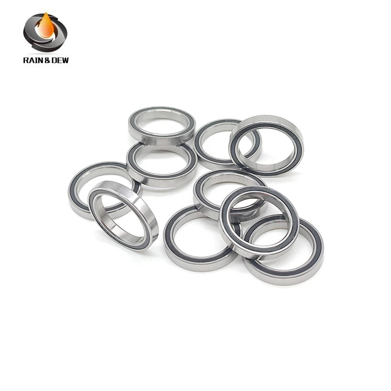 Thin Section Rubber Sealed  Ball Bearings 10PCS 6705RS 25X32X4 mm Bearing ABEC-7 6705RS	25X32X4