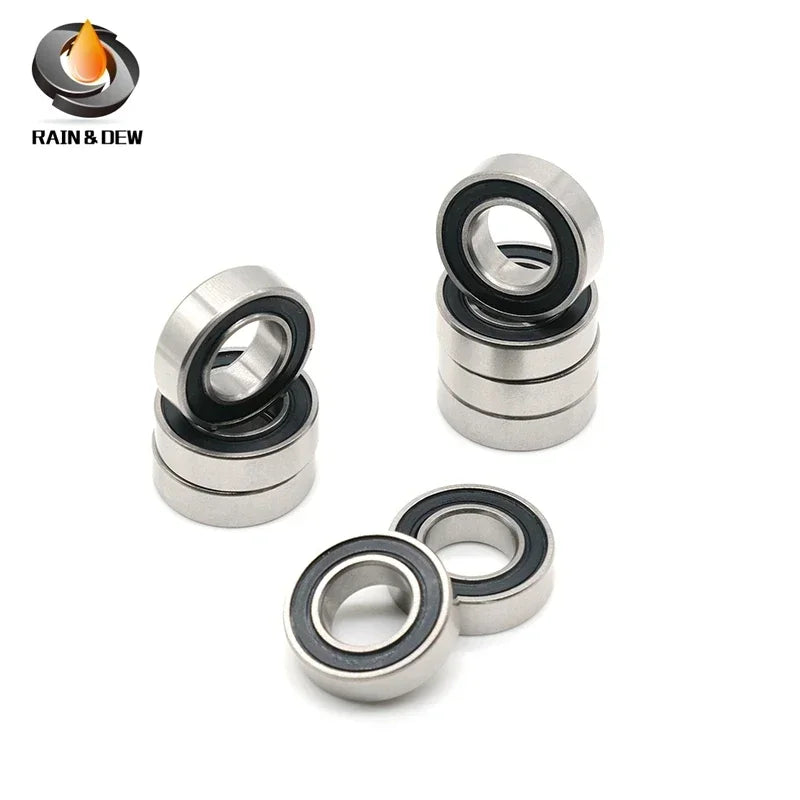 5PCS 6002RS 15x32x9 mm Bearing ABEC-7 6002RS Ball Bearings 6002 Deep Groove Ball Bearing