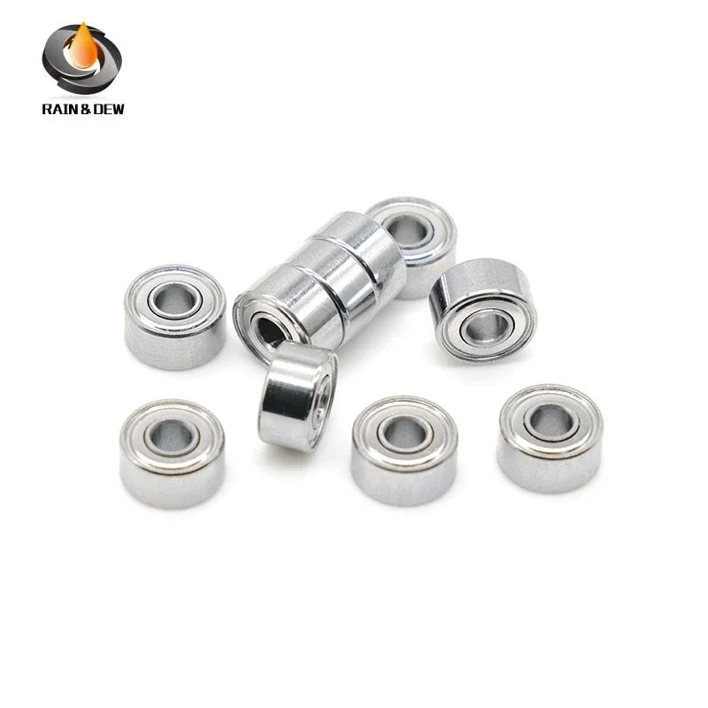 10PCS S693ZZ 3X8X4 mm Stainless Bearing ABEC-9 Stainless Steel Ball Bearings Shielded High Precision 440C