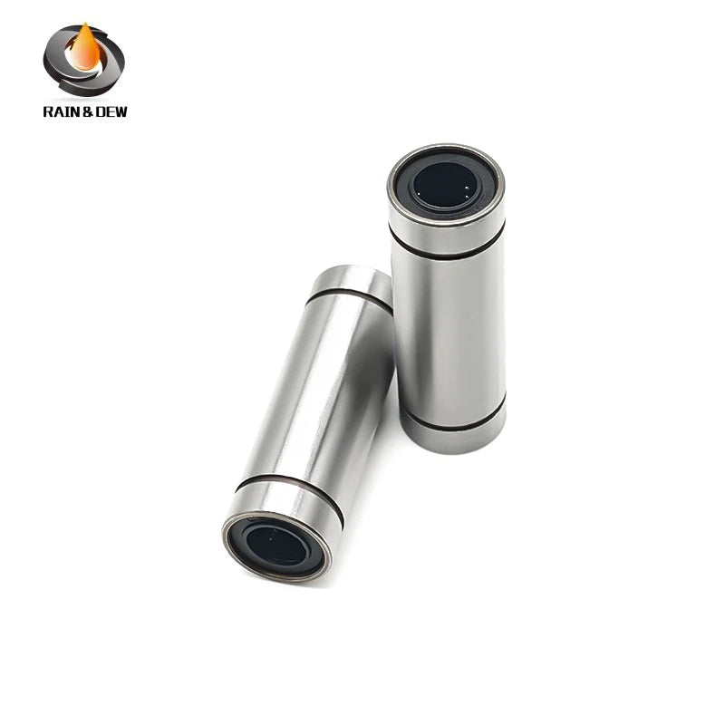 4PCS Long Type Linear Bearings ABEC-7 Double Sealed Chrome Steel Bushings LM8LUU 8X15X45 mm for VORON 1.8