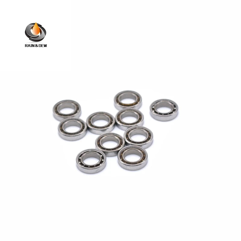 10PCS Open Type Deep Groove Ball Bearings 683open 3x7x2mm High Precision Low Noise For Precision Instruments and Equipment