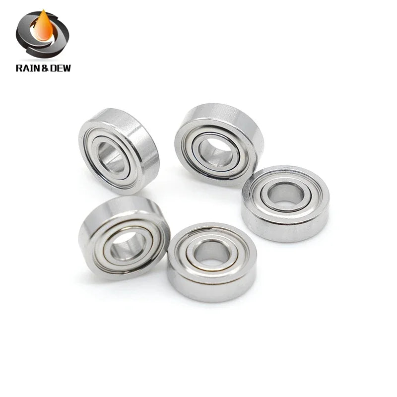 Desktop 3D Printer Special Bearing 624ZZ (10PCS) 4X13X5mm Mute Ball Bearings 624 For Kossel Mini Prusa i3 Parts Free Shipping
