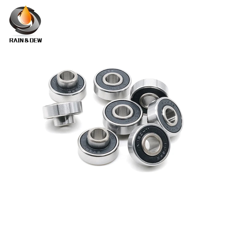 8Pcs 608 RS Bearing 8x22x7 mm  ABEC-11  Integrated spacer Bearing 608 Skateboard Longboard Bearing danceboard bearing