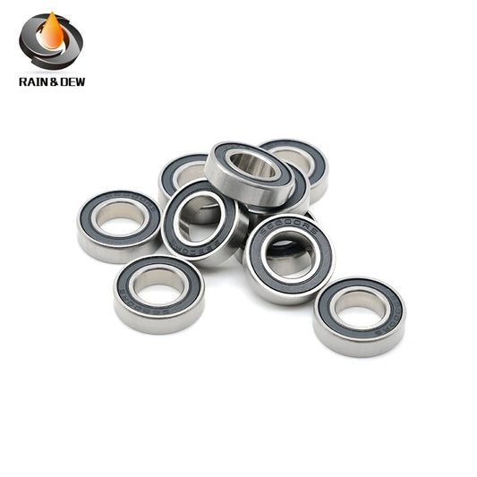 6704RS 20x27x4mm 10Pieces Bearing ABEC-7  Chrome Steel Ball Bearings With Black Rubber Seal 6704-2RS