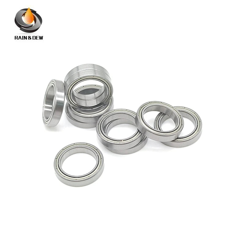10PCS 6702ZZ 15x21x4 mm High Quality ABEC-7 Thin Section Deep Groove Ball Bearings 6702z 6702 ZZ