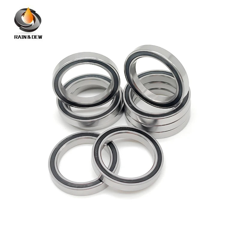 Thin Section Rubber Sealed  Ball Bearings 10PCS 6705RS 25X32X4 mm Bearing ABEC-7 6705RS	25X32X4