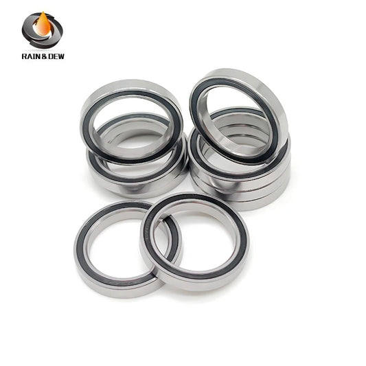 Thin Section Rubber Sealed  Ball Bearings 10PCS 6705RS 25X32X4 mm Bearing ABEC-7 6705RS	25X32X4