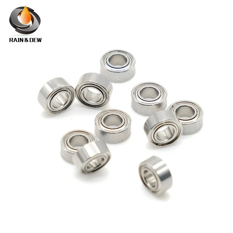 10Pcs 4x7x2 mm Special  Bearings SMR74ZZ Stainless Steel SMR74ZZW2 ABEC-7 LD Bearing  Shielded SMR74Z SMR74 Z ZZ