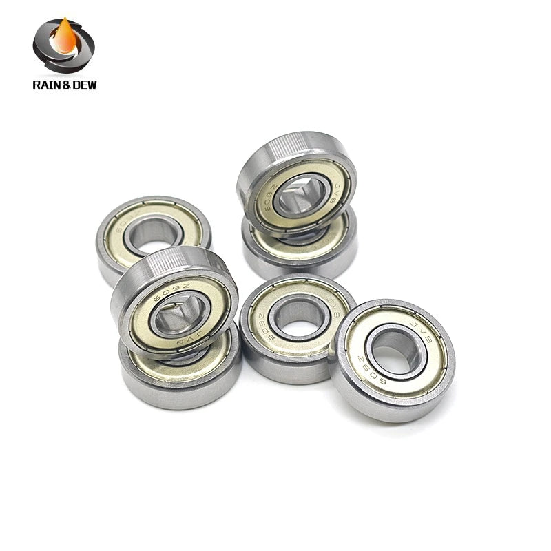 10PCS 609 Bearing ABEC-7 9x24x7 mm Miniature 609 Z ZZ Ball Bearings 609ZZ