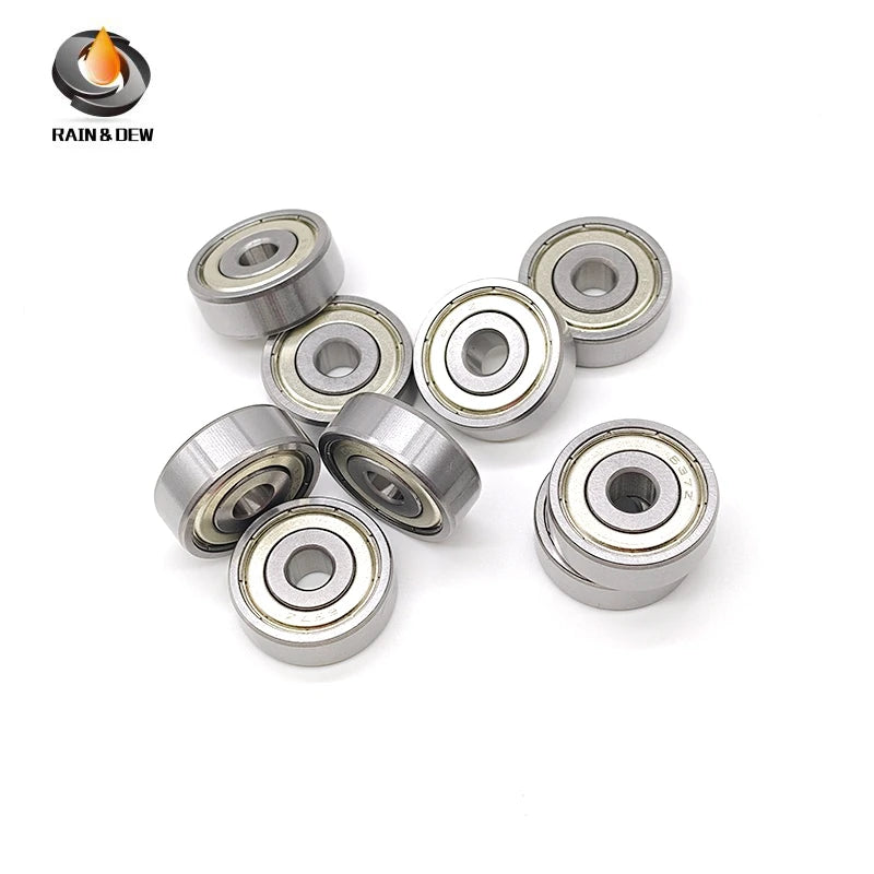 10PCS 637ZZ 7x26x9 mm Bearing ABEC-7 Deep Groove Steel Ball Bearings High Quality 637-2Z 637Z