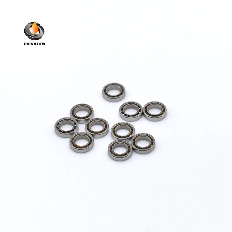 10PCS Open Type Deep Groove Ball Bearings 683open 3x7x2mm High Precision Low Noise For Precision Instruments and Equipment