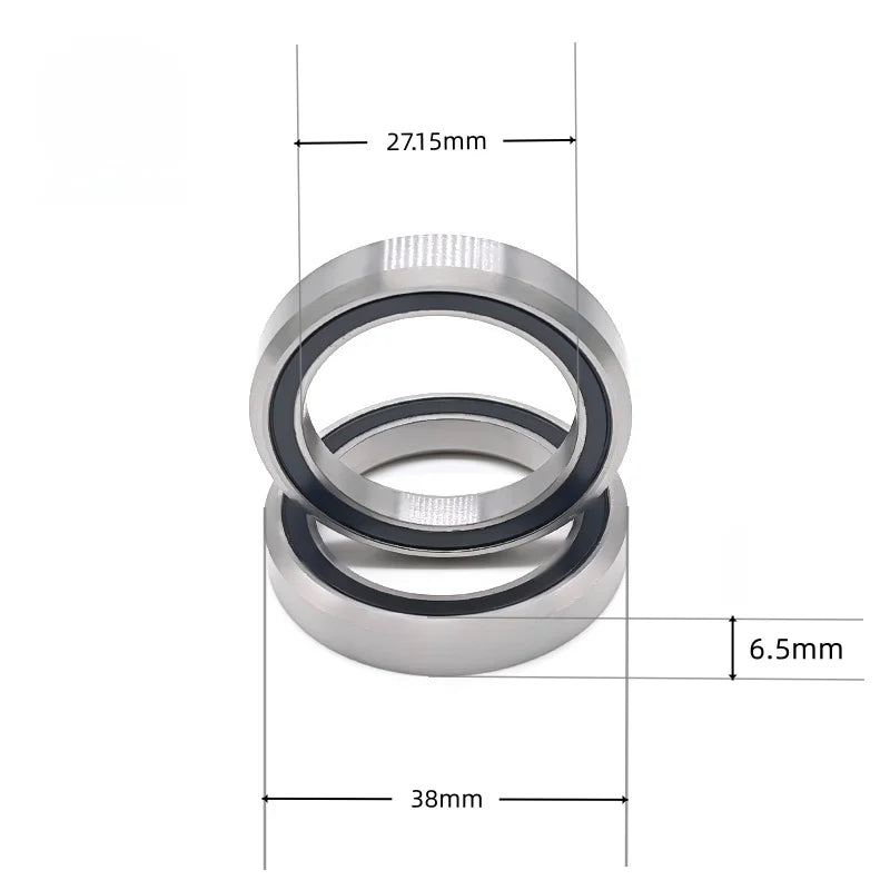 1PCS Bike Headset Bearing 40/37/30.15/34.1 mm Steel Bearings | Waterproof & Durable for MTB/Road Bicycle Steering Repair