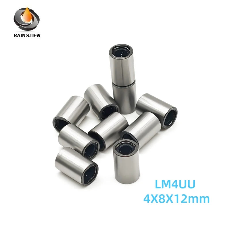 1/2P Linear Bearing LM5UU LM8UU LM10UU LM12UU LM20UU 6mm 8mm 10mm 12mm 16mm 20mm For 3D Printer CNC DIY Slide Guide Precision