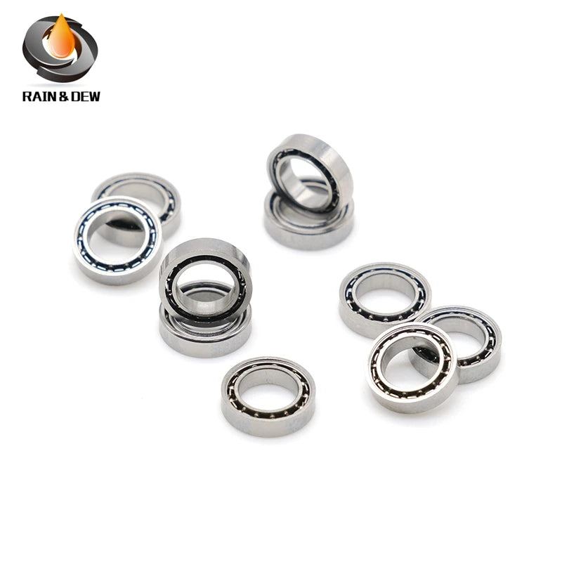 10pcs   4*7*1.6 mm Bearing SMR74 Open Bearing Special Size  Dental Handpiece bearing SMR74 440C stainless steel bearings MR74 4x7x1.6