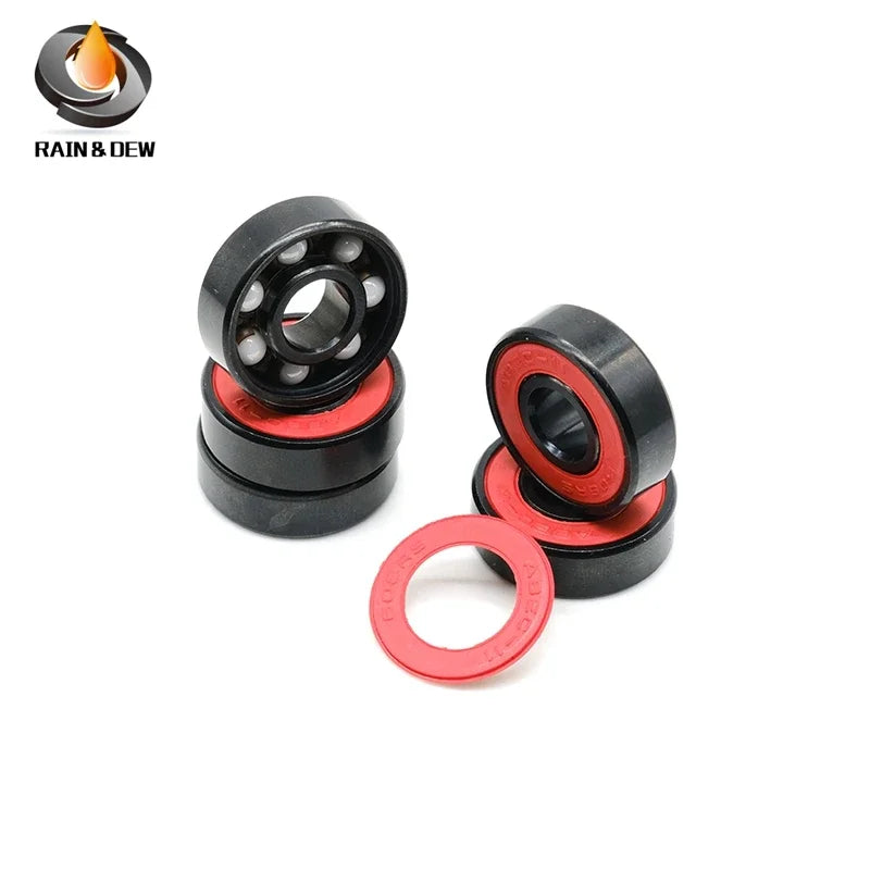 8Pcs 8x22x7 Ceramic Bearing ABEC-11 608 Ceramic Bearing 608RS Bearing for Skateboard