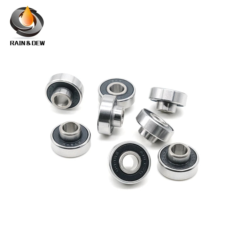 8Pcs 608 RS Bearing 8x22x7 mm  ABEC-11  Integrated spacer Bearing 608 Skateboard Longboard Bearing danceboard bearing