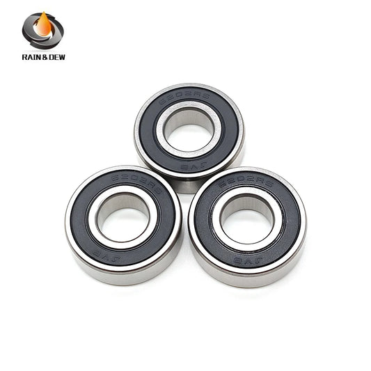 5PCS 6202RS Bearing 15*35*11 mm ABEC-7  6202RS Deep Groove Ball Bearings 6202 Ball Bearing