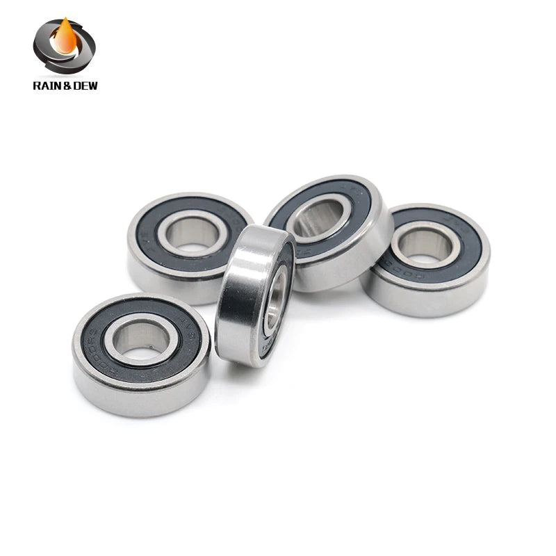 5PCS 6001RS 12*28*8 mm Bearing ABEC-7  6001RS Ball Bearings 6001 Deep Groove Ball Bearing
