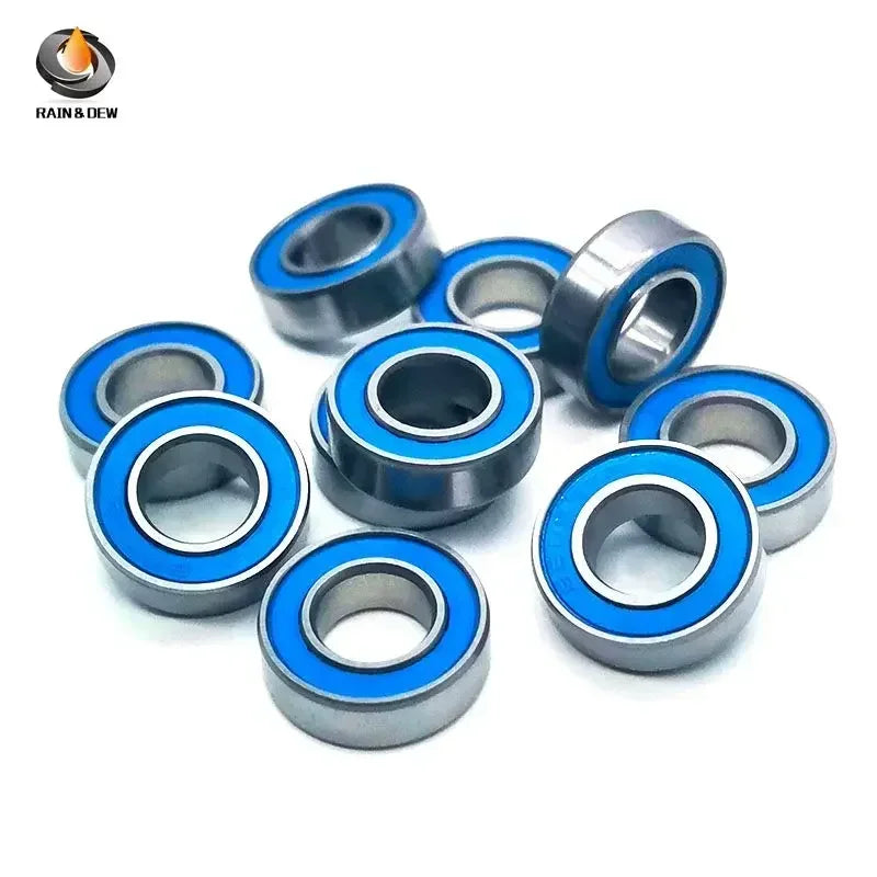 686RS-Blue 6x13x5 mm Bearing ABEC-7 10PCS RC Car Trucks Racing Hobby Ball Bearings For 1/10 1/8 Traxxas Axial